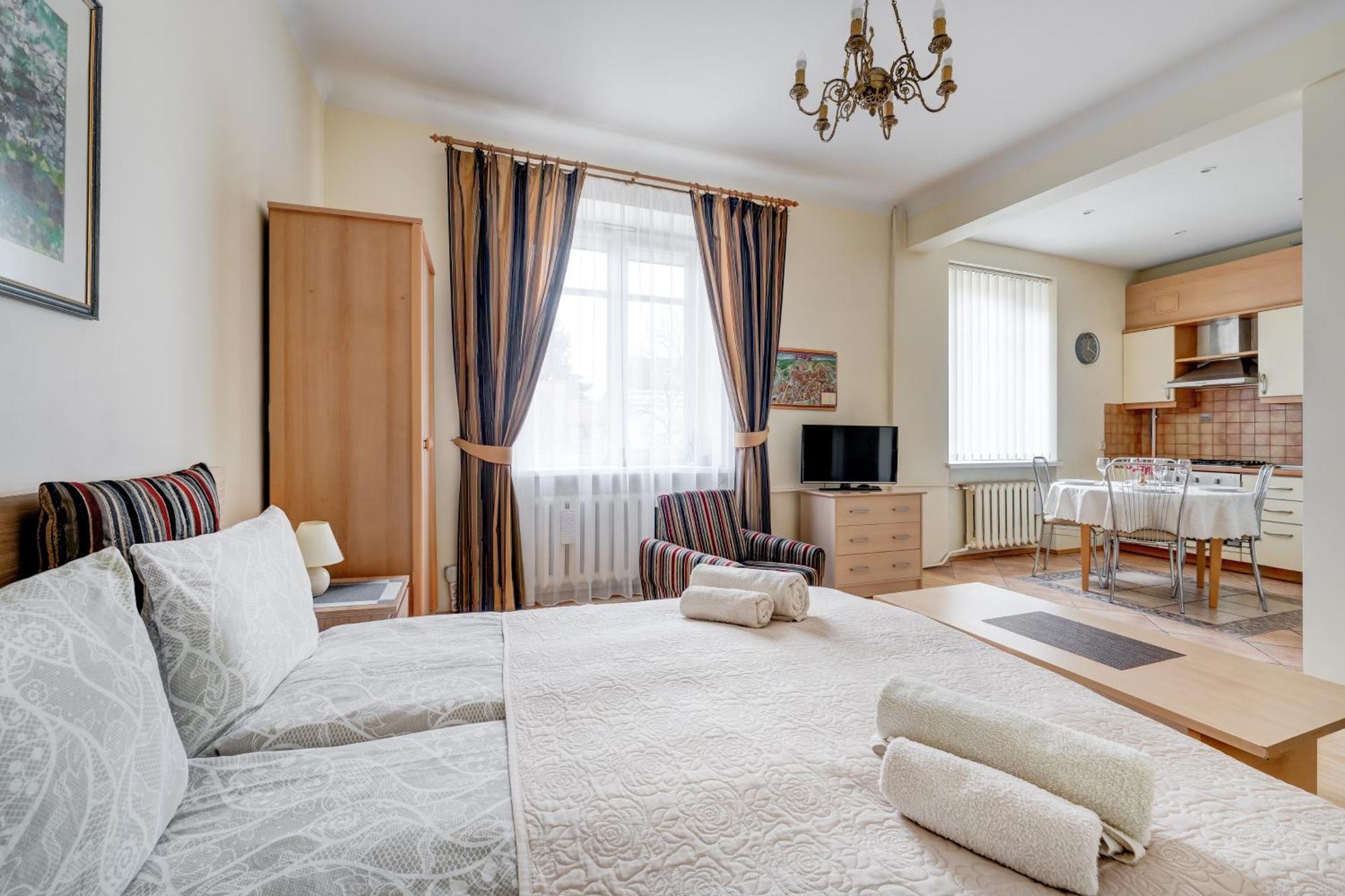 Old Town Apartment Antokolskio VNO Eksteriør billede